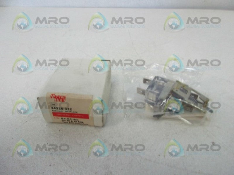 ARROW HART 34220-332 AUXILIARY INTERLOCK  NSMP