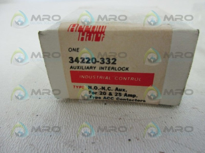 ARROW HART 34220-332 AUXILIARY INTERLOCK  NSMP