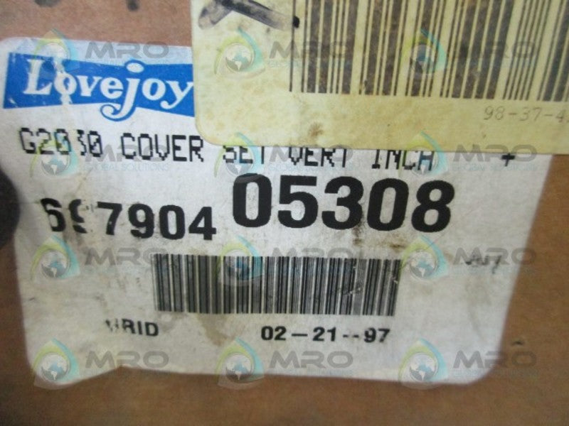 LOVEJOY 697904-05308 G2030 COVER SET VERT INCH  NSMP