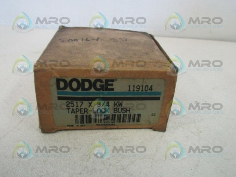 DODGE 119104 TAPER LOCK BUSHING (NO ACCESSORIES)  NSMP