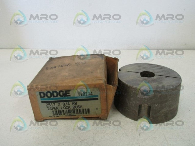 DODGE 119104 TAPER LOCK BUSHING (NO ACCESSORIES)  NSMP