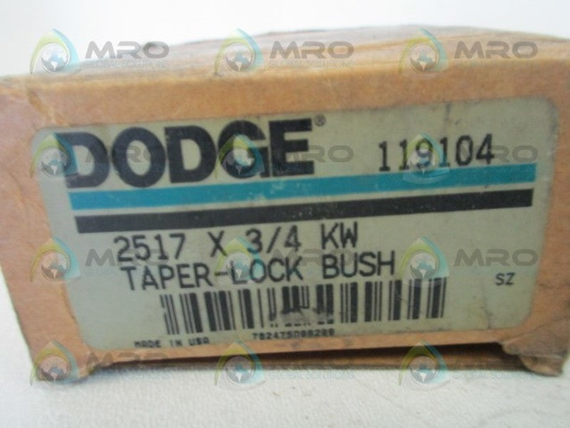 DODGE 119104 TAPER LOCK BUSHING (NO ACCESSORIES)  NSMP