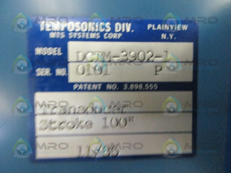 TEMPOSONICS DCTM-3902-1 TRANSDUCER STORKE 100"  UNMP