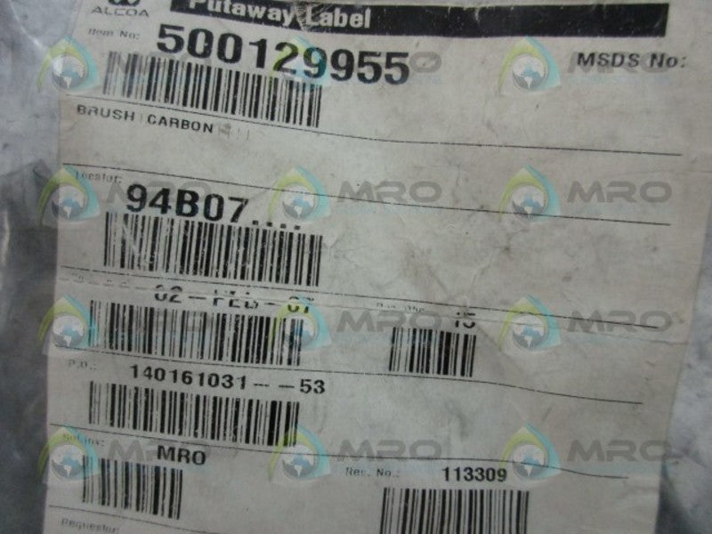 INDUSTRIAL MRO 140161031-53 CARBON BRUSH (PKG OF 15) * NEW IN FACTORY BAG *