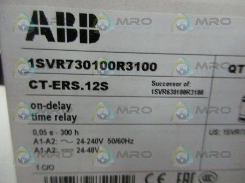 ABB 1SVR730100R3100 TIMER RELAY * FACTORY SEALED *