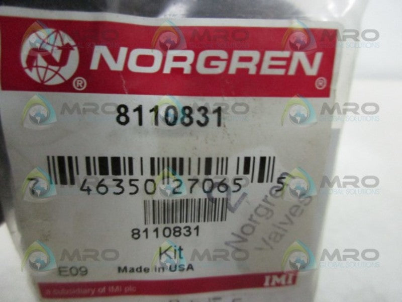 NORGREN 8110831 REPAIR KIT * NEW IN FACTORY BAG *