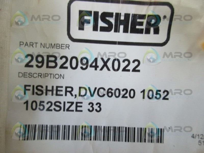 FISHER 29B2094X022 MOUNTING KIT * NEW IN BAG *