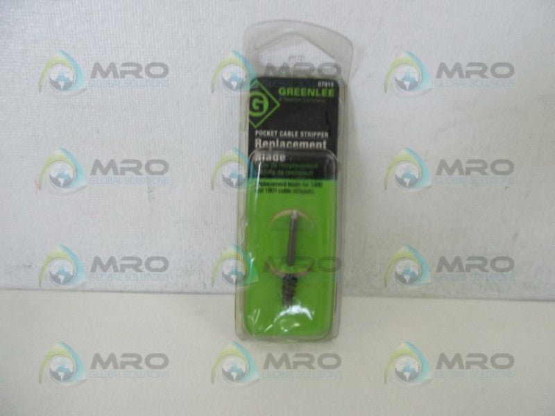 GREENLEE 07915 REPLACEMENT BLADE * NEW IN ORIGINAL PACKAGE *