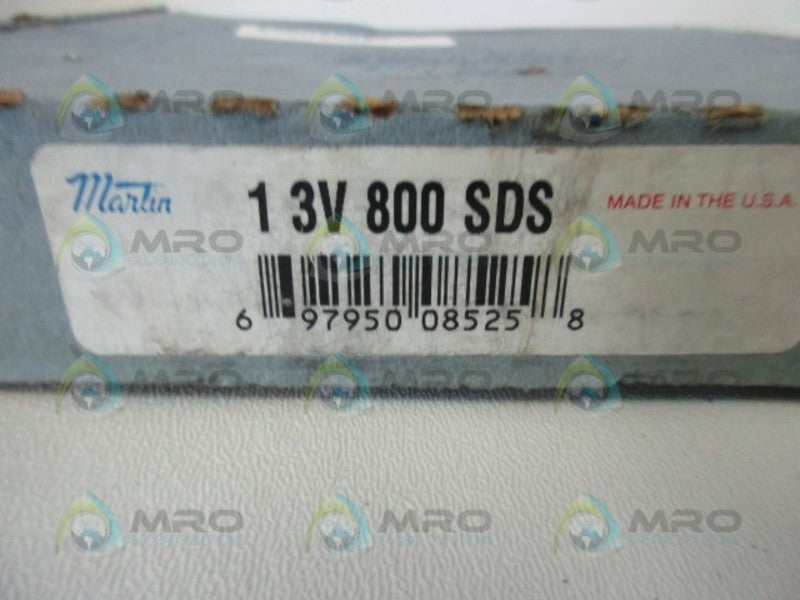 MARTIN 1 3V 800 SDS V-BELT GROOVE SHEAVE  NSMP