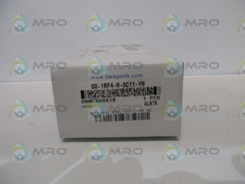SWAGELOK SS-1RF4-M-SC11-YW VALVE  NSMP