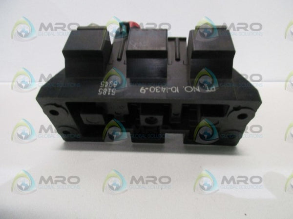 CUTLER HAMMER 10-1430-9 RELAY W/ PUSHBUTTON RESET  UNMP