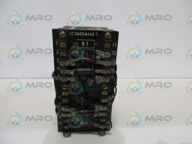 GE FANUC IC3603A143C HEAT SINK ASM TERMINAL  UNMP