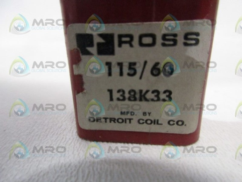 ROSS 138K33 SOLENOID COIL  NSNP