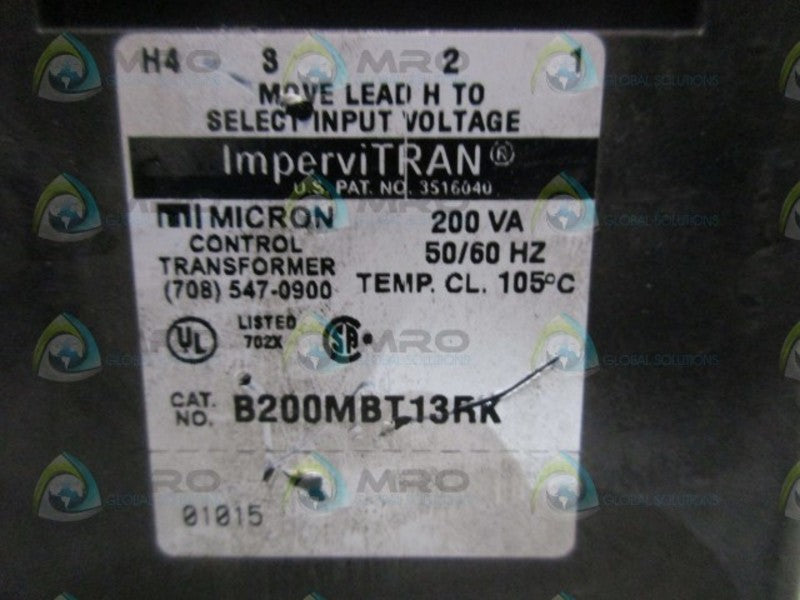 MICRON B200MBT13RR TRANSFORMER  UNMP