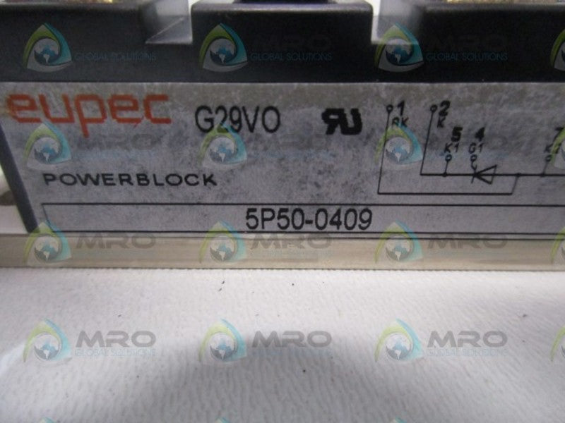 EUPEC 5P50-0409 SCR MODULE POWERBLOCK  NSNP