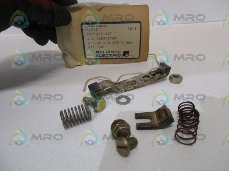 RELIANCE ELECTRIC K-513 CONTACTOR KIT  NSNP IN BAG
