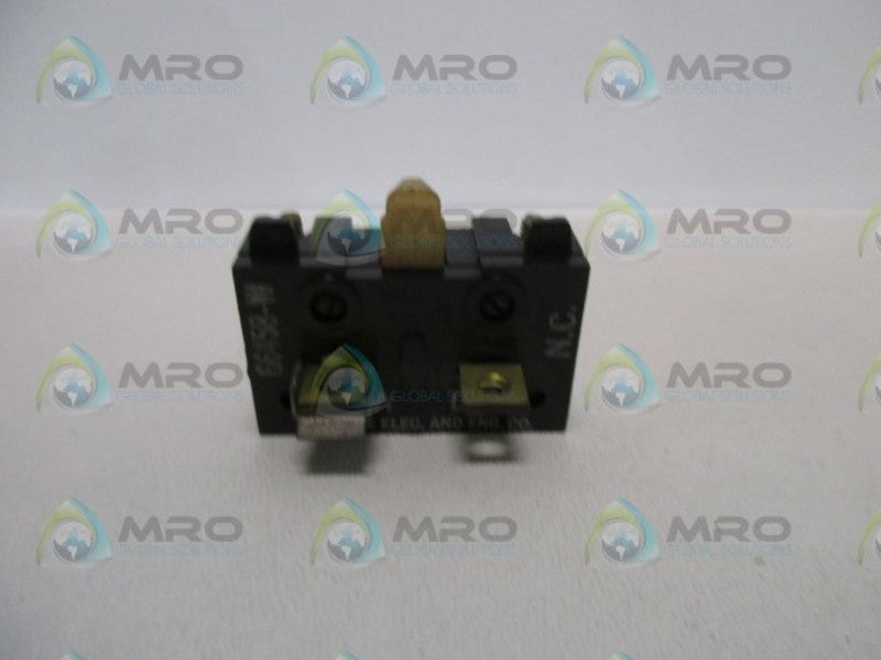RELIANCE ELECTRIC 66458-W CONTACT BLOCK  UNMP