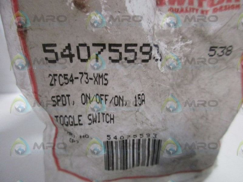 CARLINGSWITCH 2FC54-73-XMS TOGGLE SWITCH  NSMP
