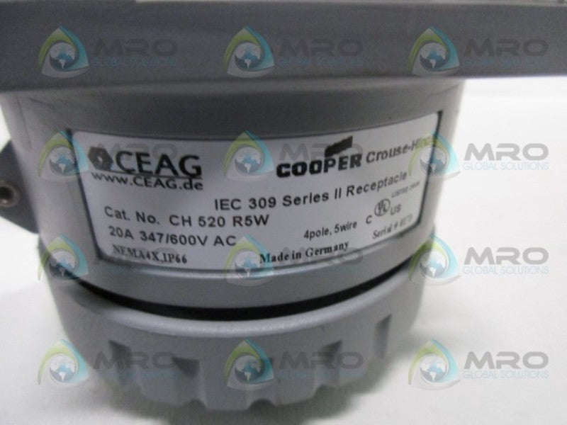 CROUSE HINDS CH520R5W CONNECTOR  NSNP