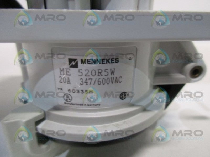 MENNEKES 520R5W RECEPTACLE  NSNP