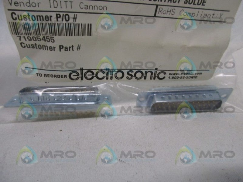 ELECTRO SONIC 059DB-25P (PKG OF 2) NSMP