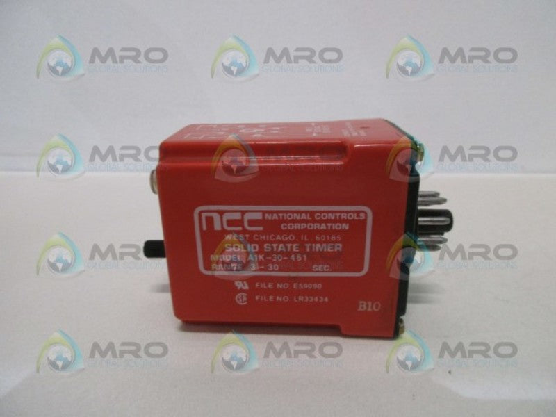NCC A1K-30-461 SOLID STATE TIMER  UNMP