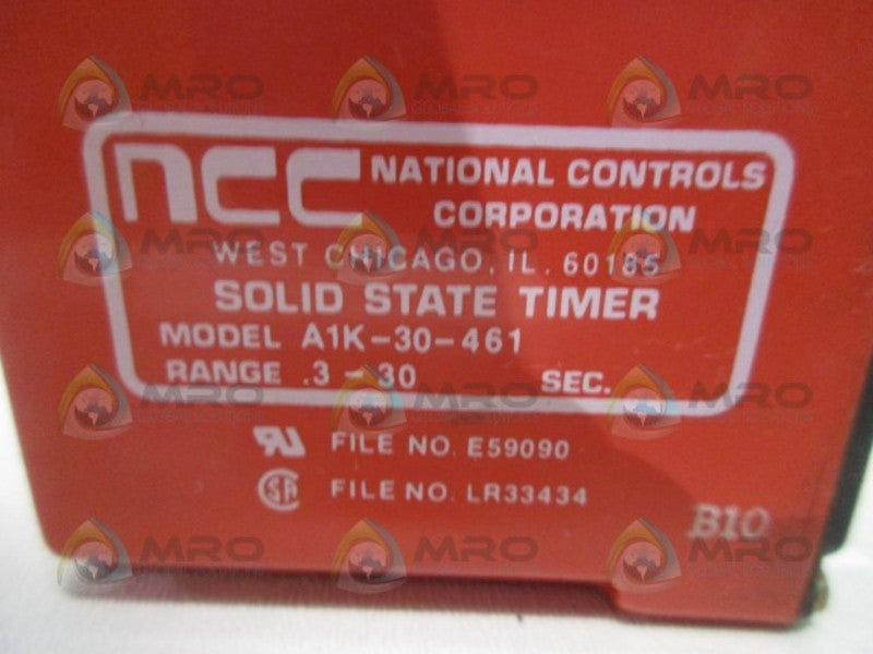 NCC A1K-30-461 SOLID STATE TIMER  UNMP