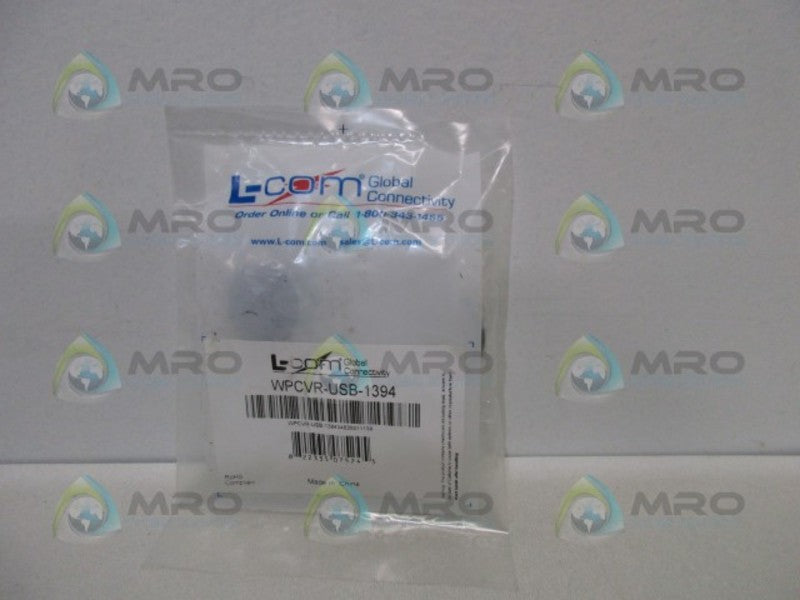 L COM WPCVR-USB-1394 WATERPROOF CAP FOR USB  NSMP