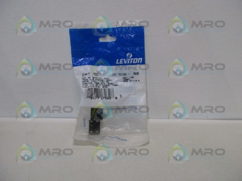 LEVITON 5G108-RW5 SNAP IN JACK * NEW IN FACTORY BAG *