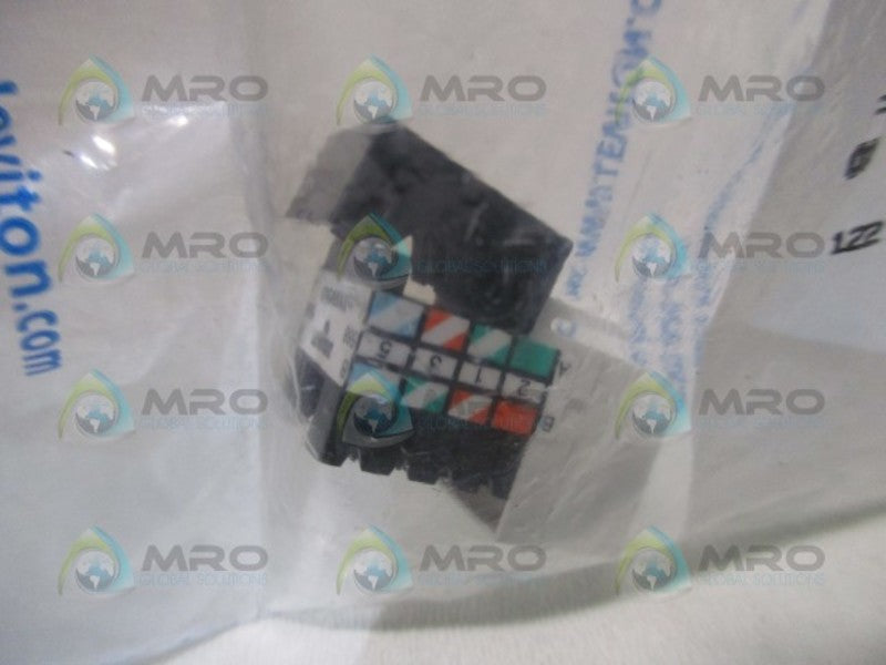 LEVITON 5G108-RW5 SNAP IN JACK * NEW IN FACTORY BAG *