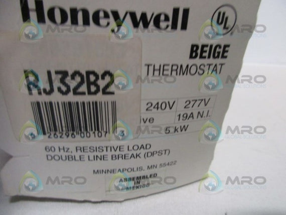 HONEYWELL RJ32B2 THERMOSTAT * NEW IN BOX *
