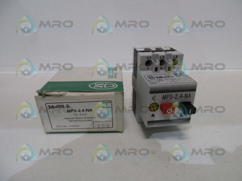 MOELLER MPS-2.4-NA MANUAL PROTECTIVE SWITCH  NSMP