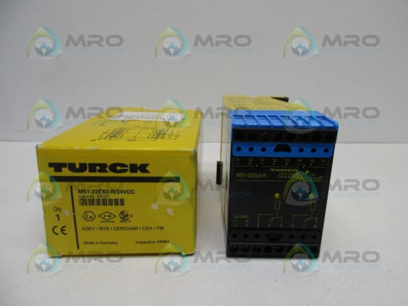 TURCK MS1-22EX0-R/24VDC SWITCHING AMPLIFIER  NSMP