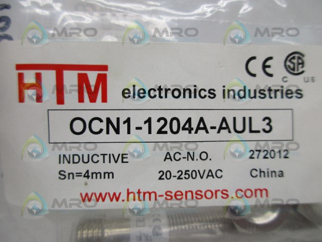 HTM OCN1-1204A-AUL3 PROXIMITY SENSOR * NEW IN FACTORY BAG *