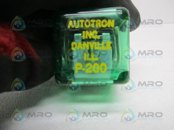 AUTOTRON P-200 RELAY PLUG IN  NSMP