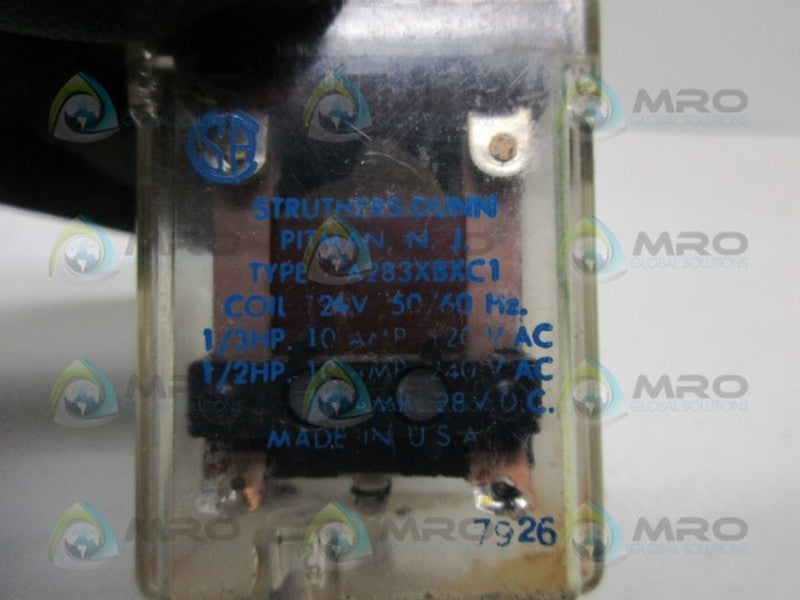 STRUTHERS DUNN A283XBXC1 COIL 24V  UNMP