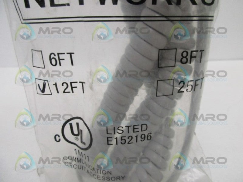 ULTRACOM NETWORKS E152196 TELEPHONE HANDSET CORD  NSMP
