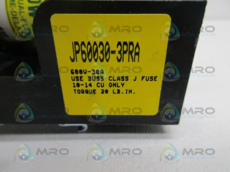 BUSSMANN JP60030-3PRA FUSE BLOCK  UNMP