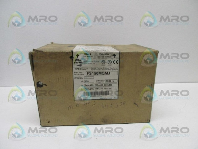 HAMMOND FS150MQMJ GENERAL PURPOSE TRANSFORMER  NSMP