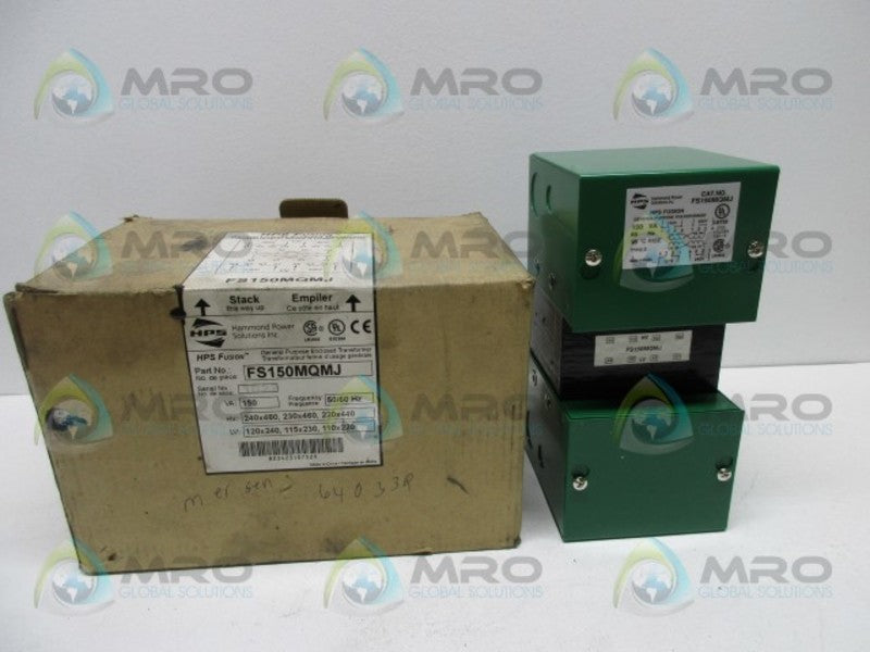 HAMMOND FS150MQMJ GENERAL PURPOSE TRANSFORMER  NSMP