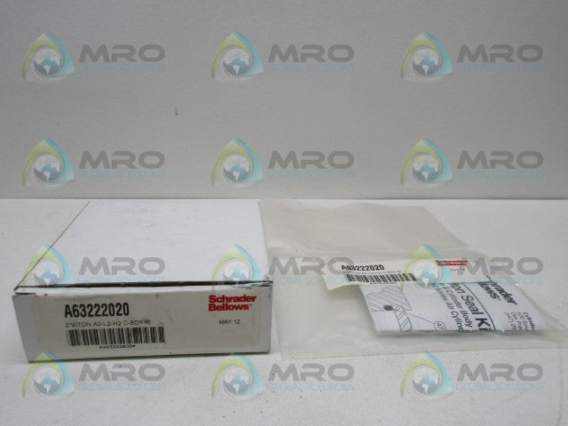 SCHRADER BELLOWS A63222020 VITON A2L2H2 CBDY KIT 2"  NSMP