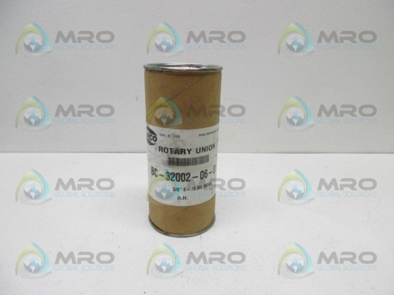 BARCO BC-32002-06-01 ROTARY UNION * NEW IN ORIGINAL PACKAGE *
