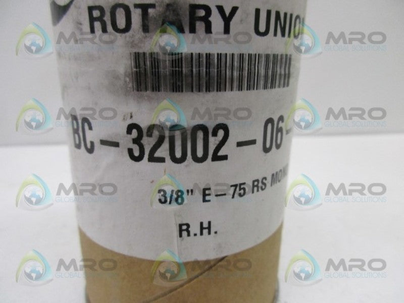 BARCO BC-32002-06-01 ROTARY UNION * NEW IN ORIGINAL PACKAGE *