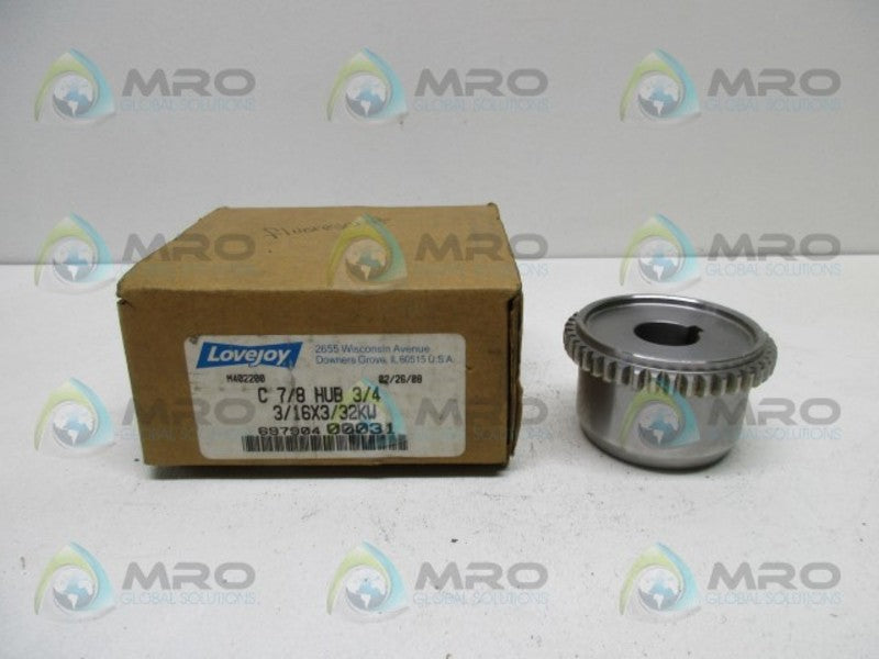LOVEJOY 69790400031 C 7/8 HUB 3/4 SIER BATH COUPLING  NSMP