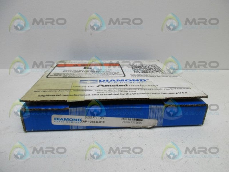 DIAMOND CHAIN XAP-1282-D-010 RIVETED ROLLER CHAIN  NSMP