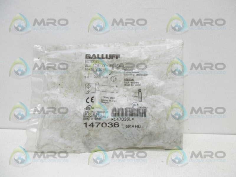 BALLUFF BLS12M-XX-1RD-S4-L PHOTOELECTRIC SENSOR * NEW IN FACTORY BAG *