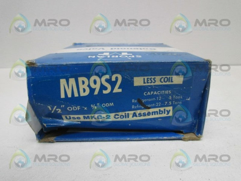 SPORLAN MB9S2-1/2-5/8 SOLENOID VALVE COIL  NSMP