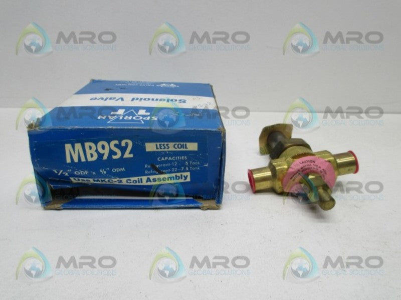 SPORLAN MB9S2-1/2-5/8 SOLENOID VALVE COIL  NSMP