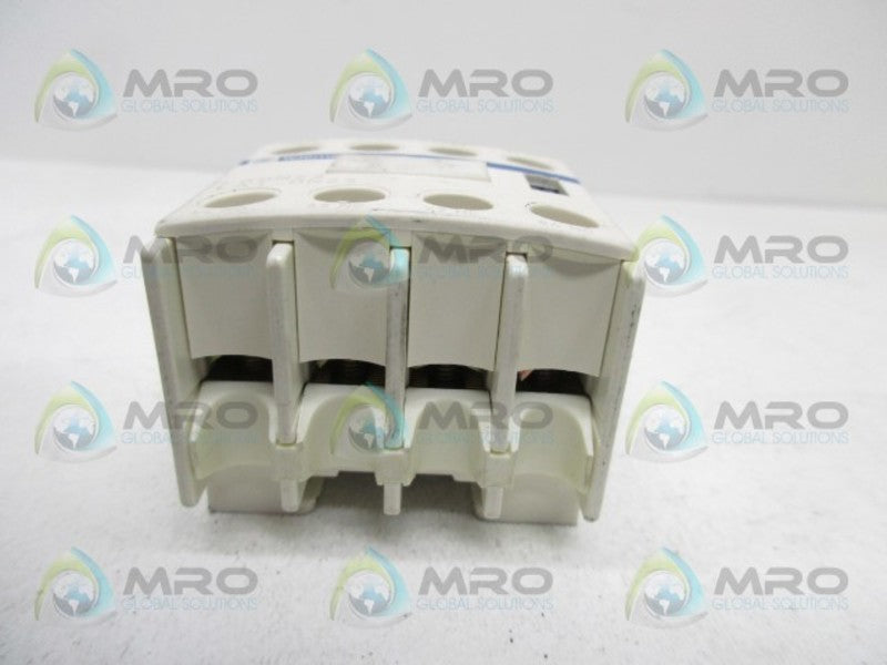 TELEMECANIQUE LADN22 CONTACTOR AUXILIARY CONTACT BLOCK  UNMP