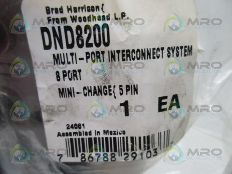 BRAD HARRISON DND8200 TOP MOUNT 8 OUTLET * NEW IN FACTORY BAG *